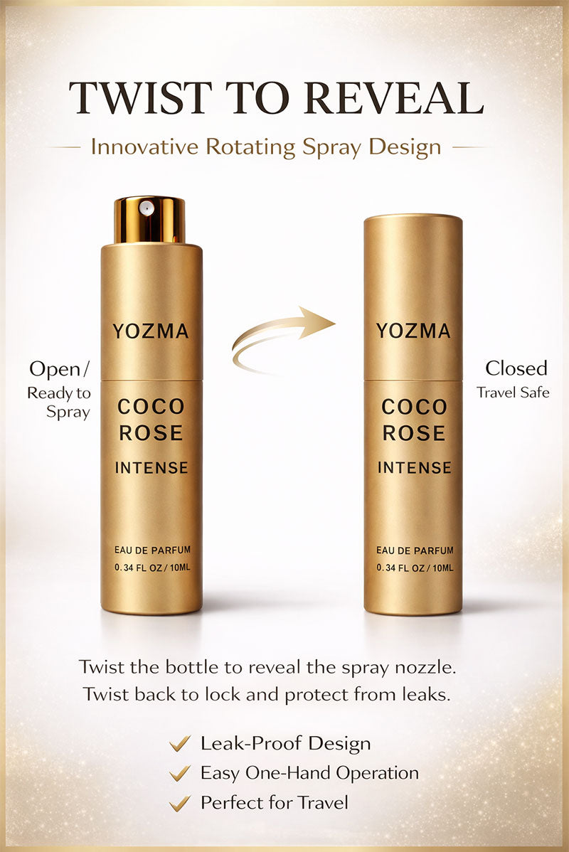 YOZMA Perfume Discovery Set 3×10ml – Velvet Collection Travel Size Fragrance Set for Men & Women Gift Set